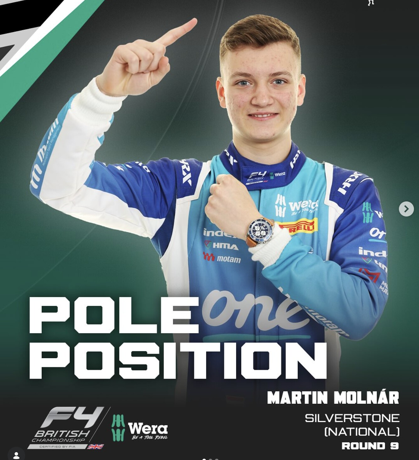 Pole position, Silverstone
